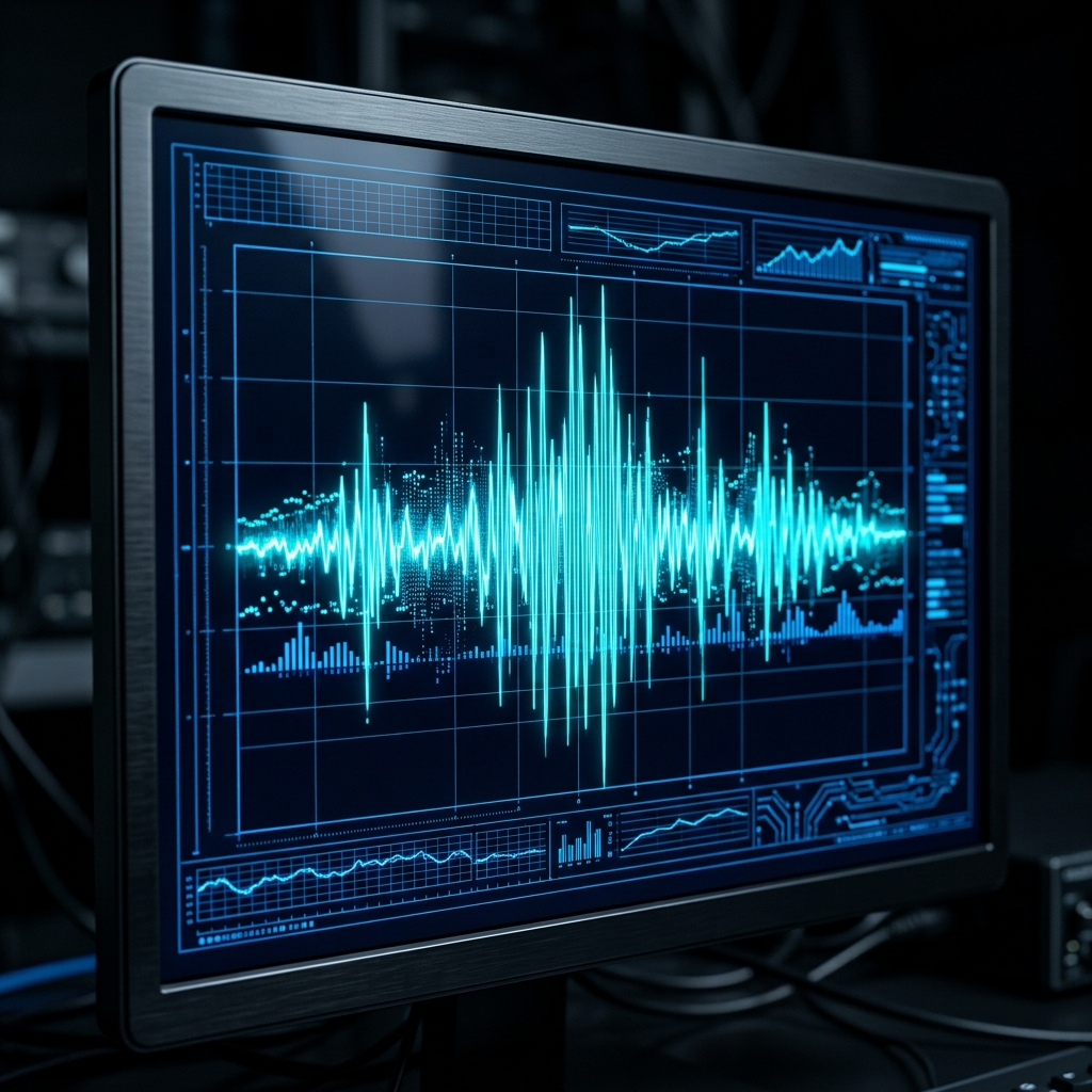 Audio Telemetry Waveform Display